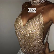 New yellow gold too blose shirt
