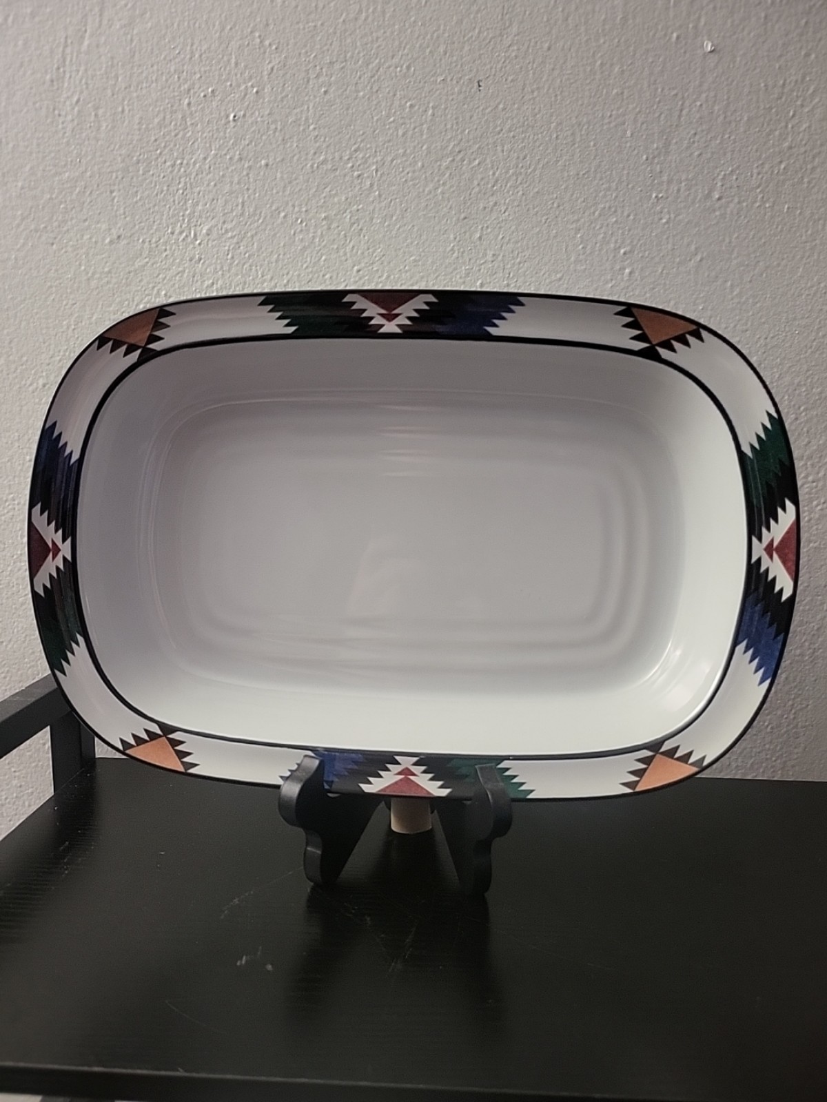 Noritake Kachina 8458 Stoneware Bake Ware Casserole Dish Southwest 14