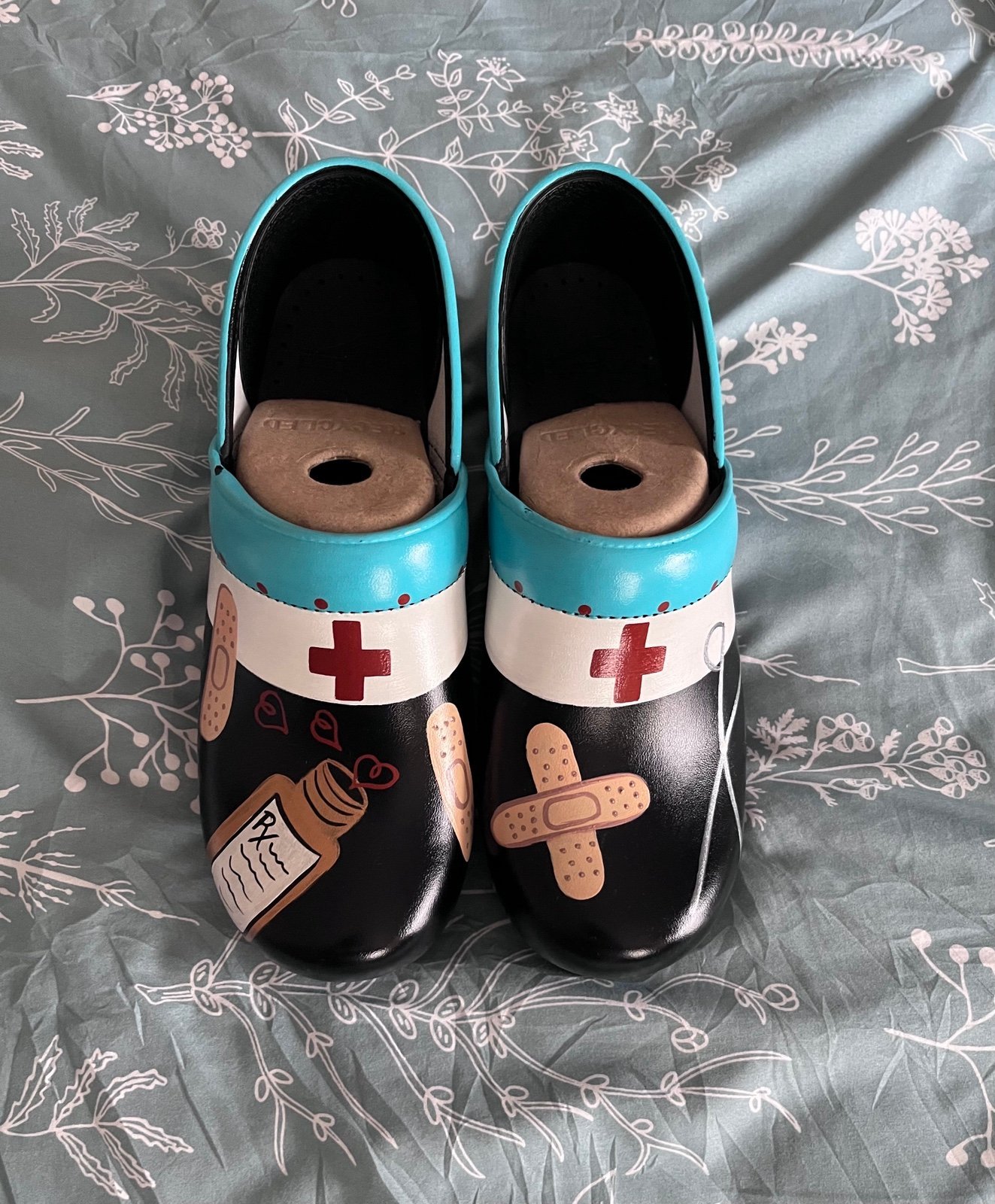 Dansko Hourglass Footwear Custom Nurse Clogs