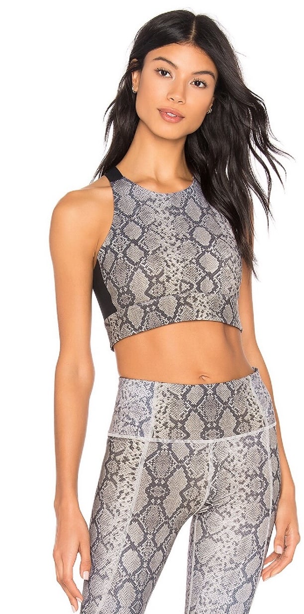 USED Varley Kensington Legging Dune Python L Top & M Leggings