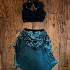 RARE vintage kelle two piece swim suit !