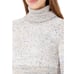 Prana Cotton Tunic Turtleneck Abelle Sweater Size L Admiral Blue 9459