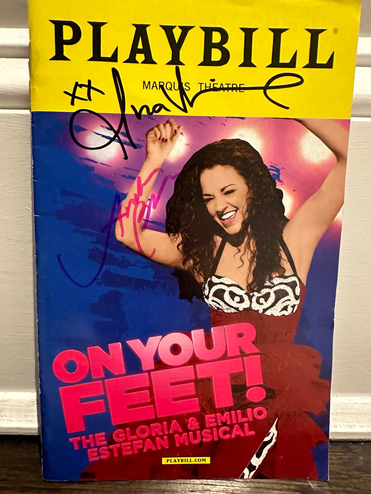 On Your Feet Signed Broadway Playbill