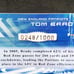 Tom Brady #248/1000 Rare Zoning Commission Numbered Buccaneers Donruss Elite