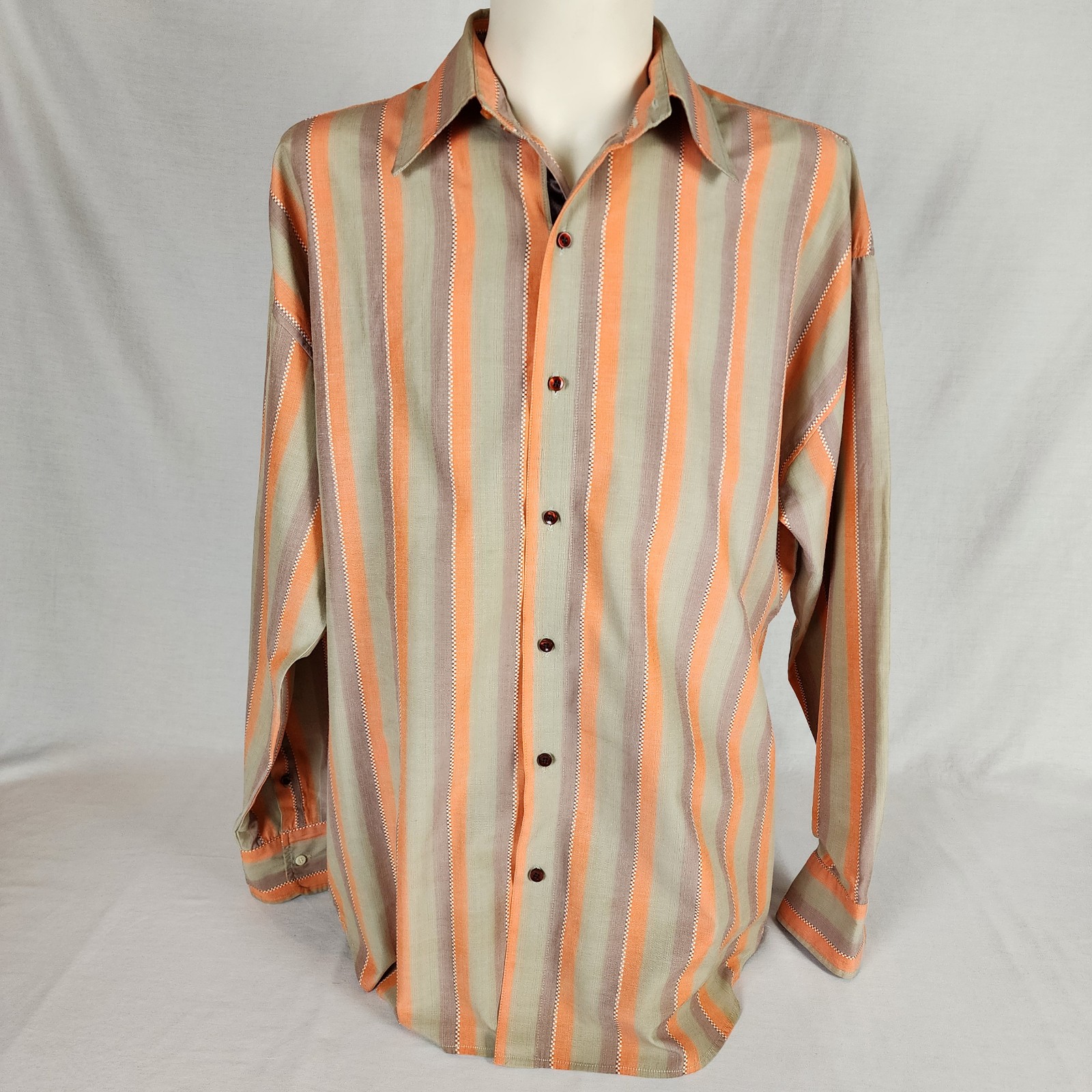 Vintage Attitude Soho Striped Shirt (4XL)