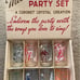 Vintage Coronet Crystal - 8 Piece Tumbler Set