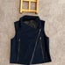 Cut25 by Yigal Azrouël Vest Lamb Leather, Cotton Size 10 featured in Vogue