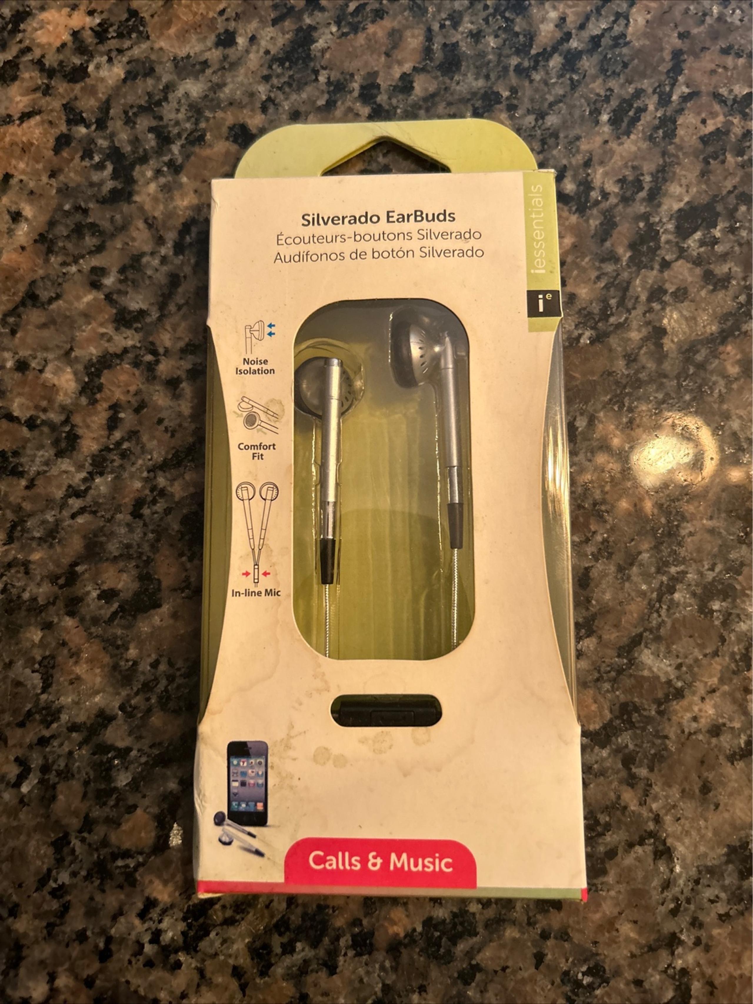 Mizco silverado earbuds 3.55mm inline mic