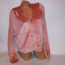 Victoria Secret Crop Hoodie Sweater XL Velour Super Soft Solid Full Zip Long Sle