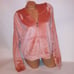 Victoria Secret Crop Hoodie Sweater XL Velour Super Soft Solid Full Zip Long Sle