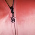 Victoria Secret Crop Hoodie Sweater XL Velour Super Soft Solid Full Zip Long Sle