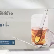 Rabbit Barware Cocktail Mixing Set - Beaker, Strainer, Stirring Spoon