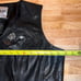 Women’s HARLEY-DAVIDSON HD Motorcycle Riding Leather Vest Jacket XL w/ Pins HDMC