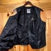 Women’s HARLEY-DAVIDSON HD Motorcycle Riding Leather Vest Jacket XL w/ Pins HDMC