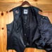 Women’s HARLEY-DAVIDSON HD Motorcycle Riding Leather Vest Jacket XL w/ Pins HDMC