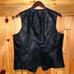 Women’s HARLEY-DAVIDSON HD Motorcycle Riding Leather Vest Jacket XL w/ Pins HDMC