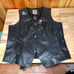 Women’s HARLEY-DAVIDSON HD Motorcycle Riding Leather Vest Jacket XL w/ Pins HDMC