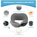 Carehels Heating Therapy Neck Pillow, Neck Support Pillow with USB Heating/
