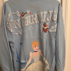 Cinderella 75th Anniversary Spirit Jersey Adult Size M NWT