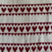 Victoria’s Secret Pink Cambridge Valentine Off Shoulder Sweater White Red L NWT