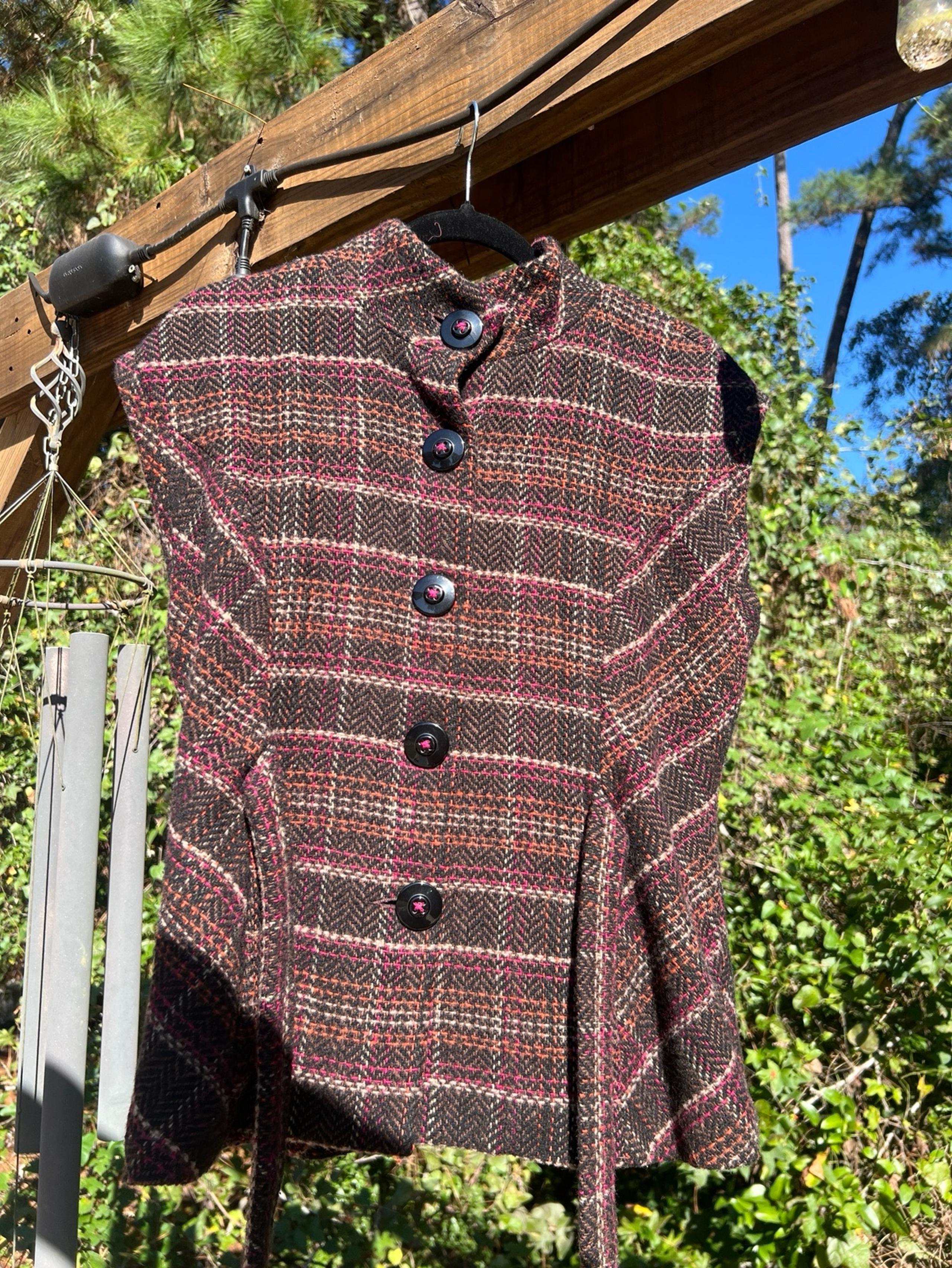 Wool blend vest