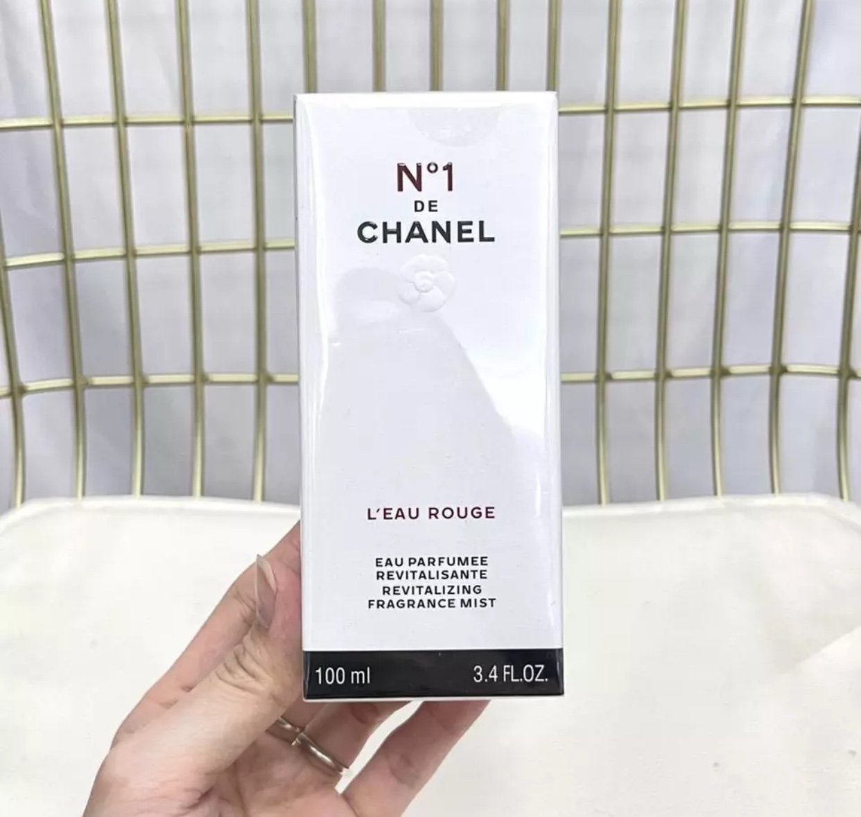 Chanel N°1 de Chanel L`Eau Rouge 100ml Women EDP Rose Scent Red Berries Rose