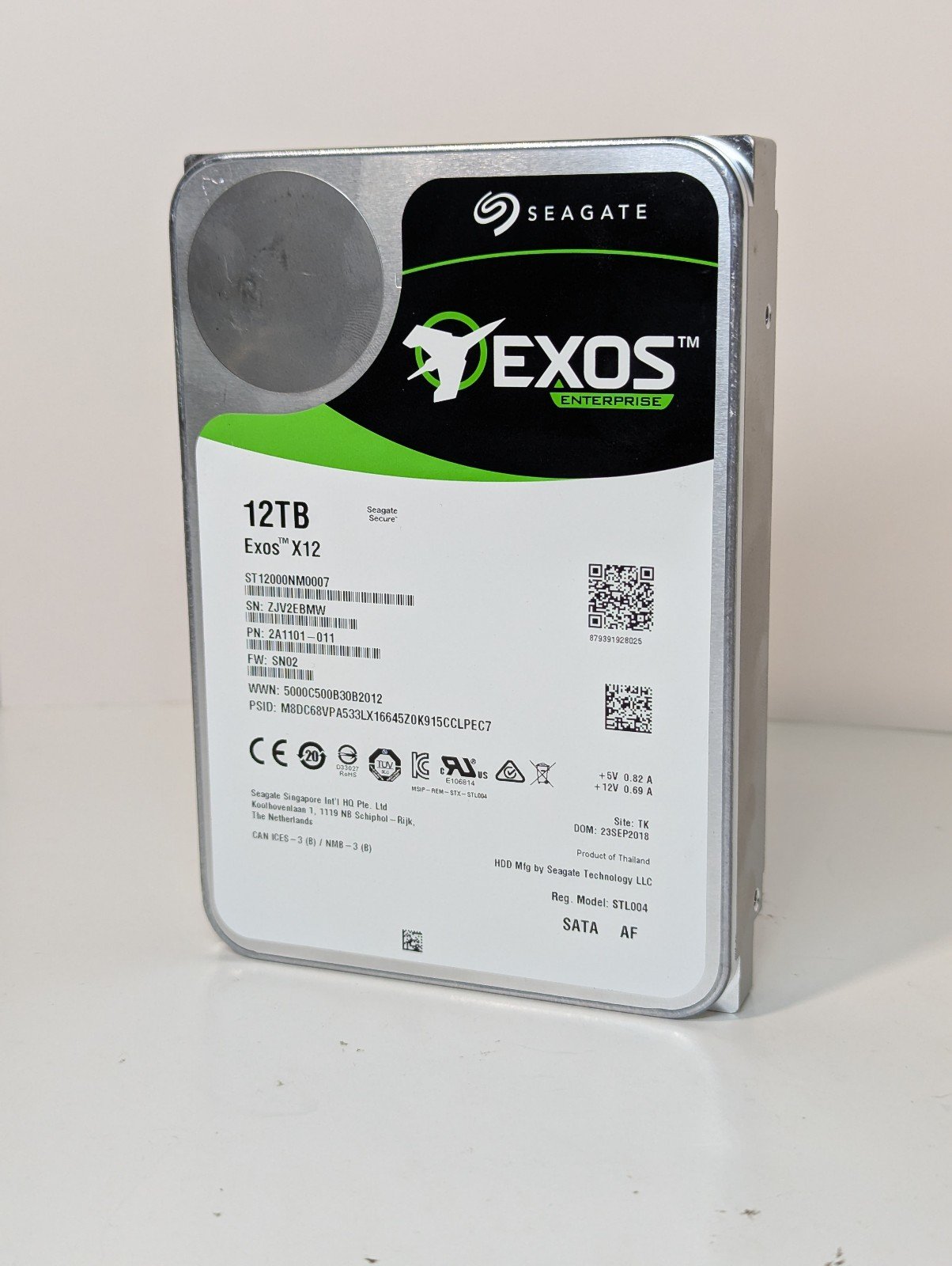 Seagate Exos X12 12TB SATA HDD