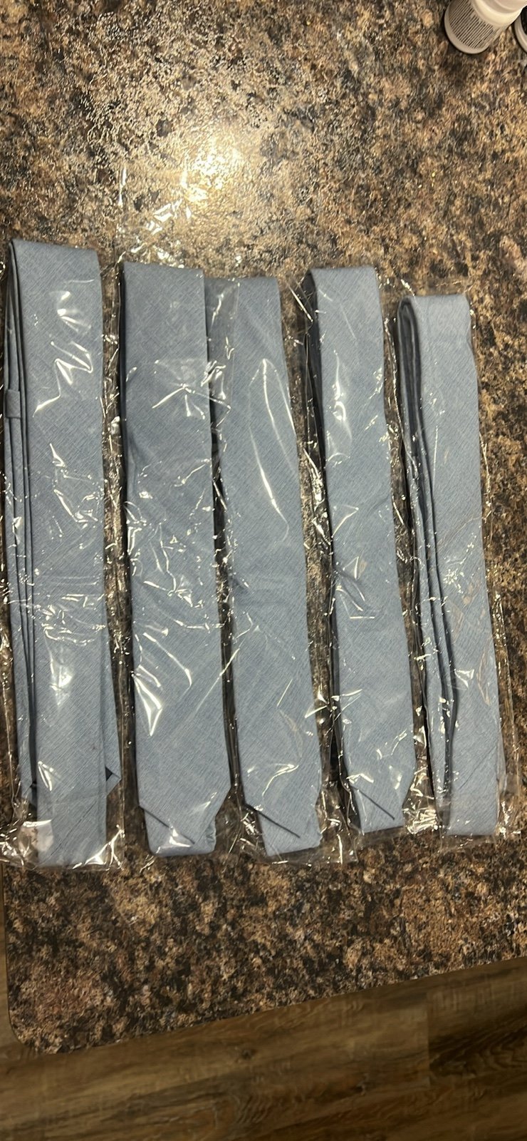 5 Dusty Blue ties