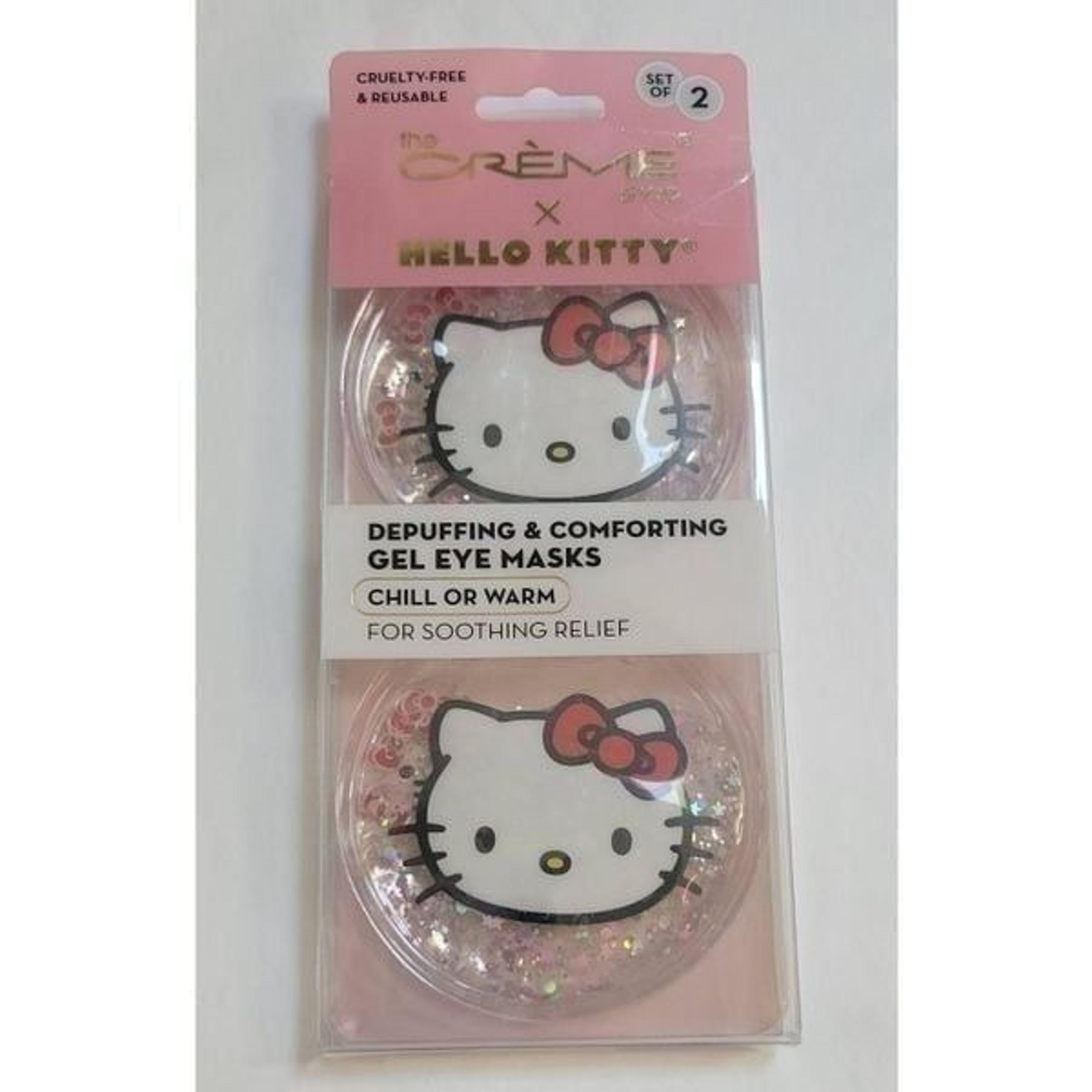 The Creme Shop Hello Kitty Depuffing & Comfort Gel Eye Mask New