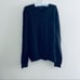 Polo RL black vneck pima cotton sweater