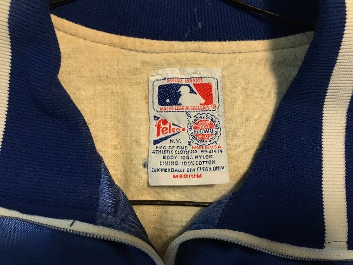 Felco LA Dodgers Satin Jacket; Medium