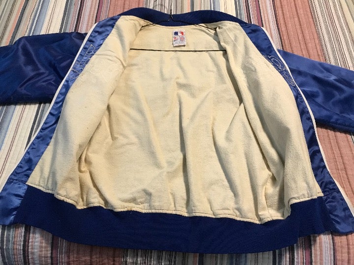 Felco LA Dodgers Satin Jacket; Medium