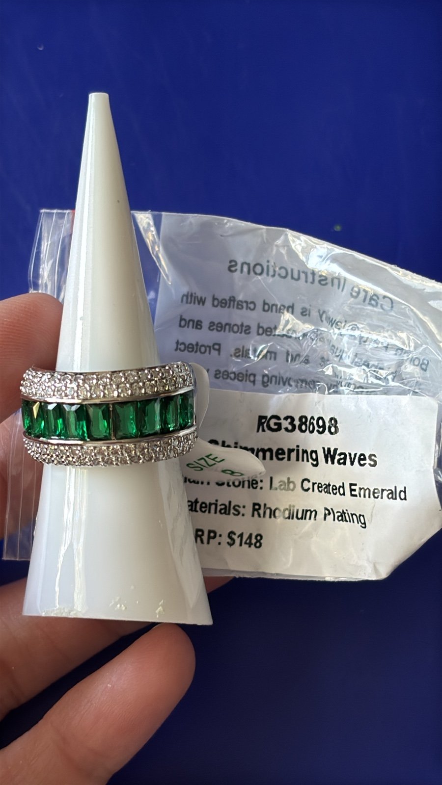 May 2025 Shimmering Waves Bomb Party Rhodium 8