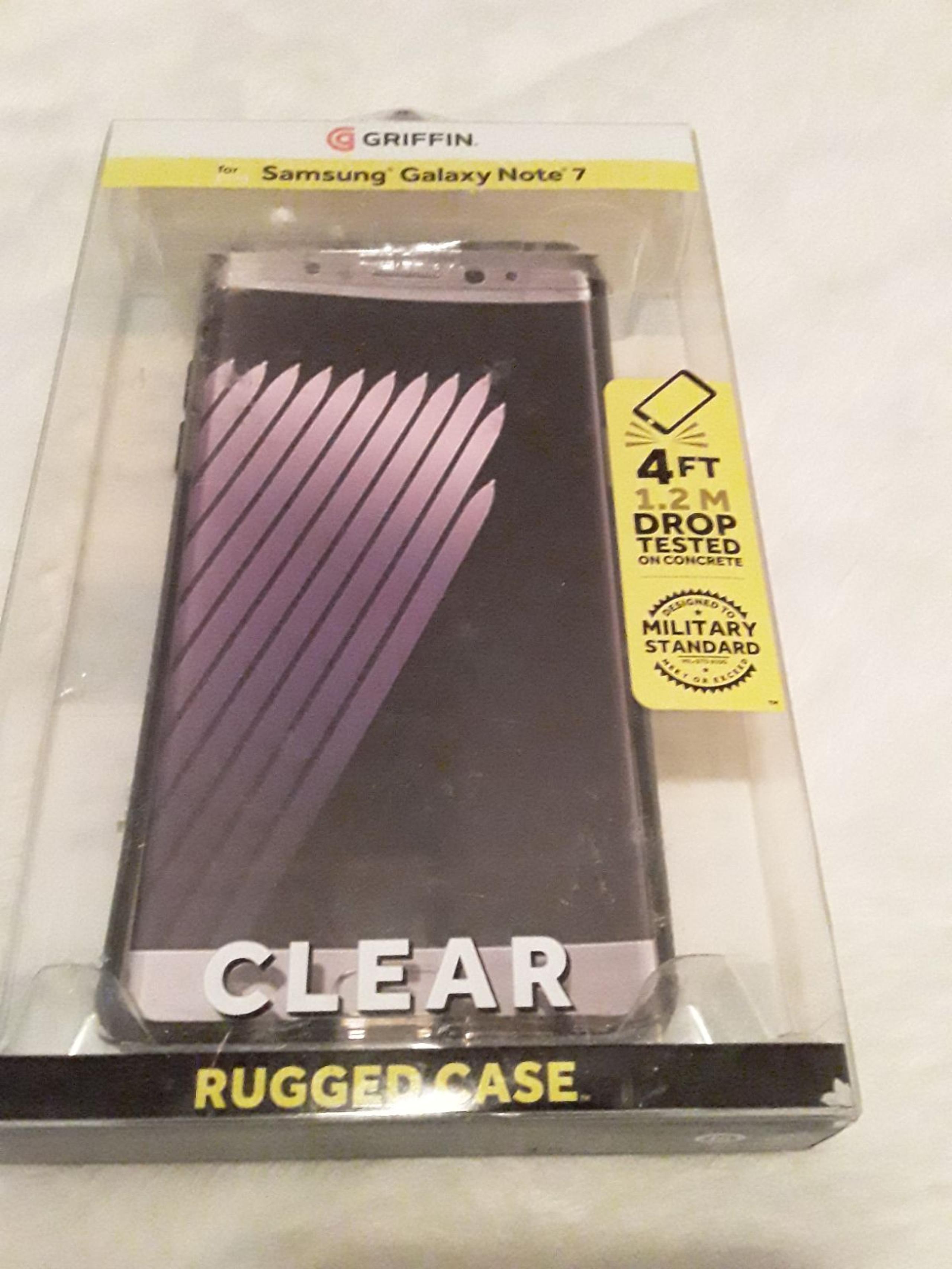 Phone case Samsung Galaxy Note 7. Clear