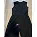 Raoul wide leg Sleeveless jumpsuit black Wool Elastane blend Size 6