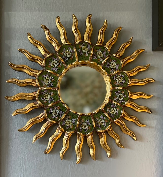 Vintage mirror handcraft