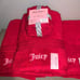 Red Holiday Juicy Couture Towel Set