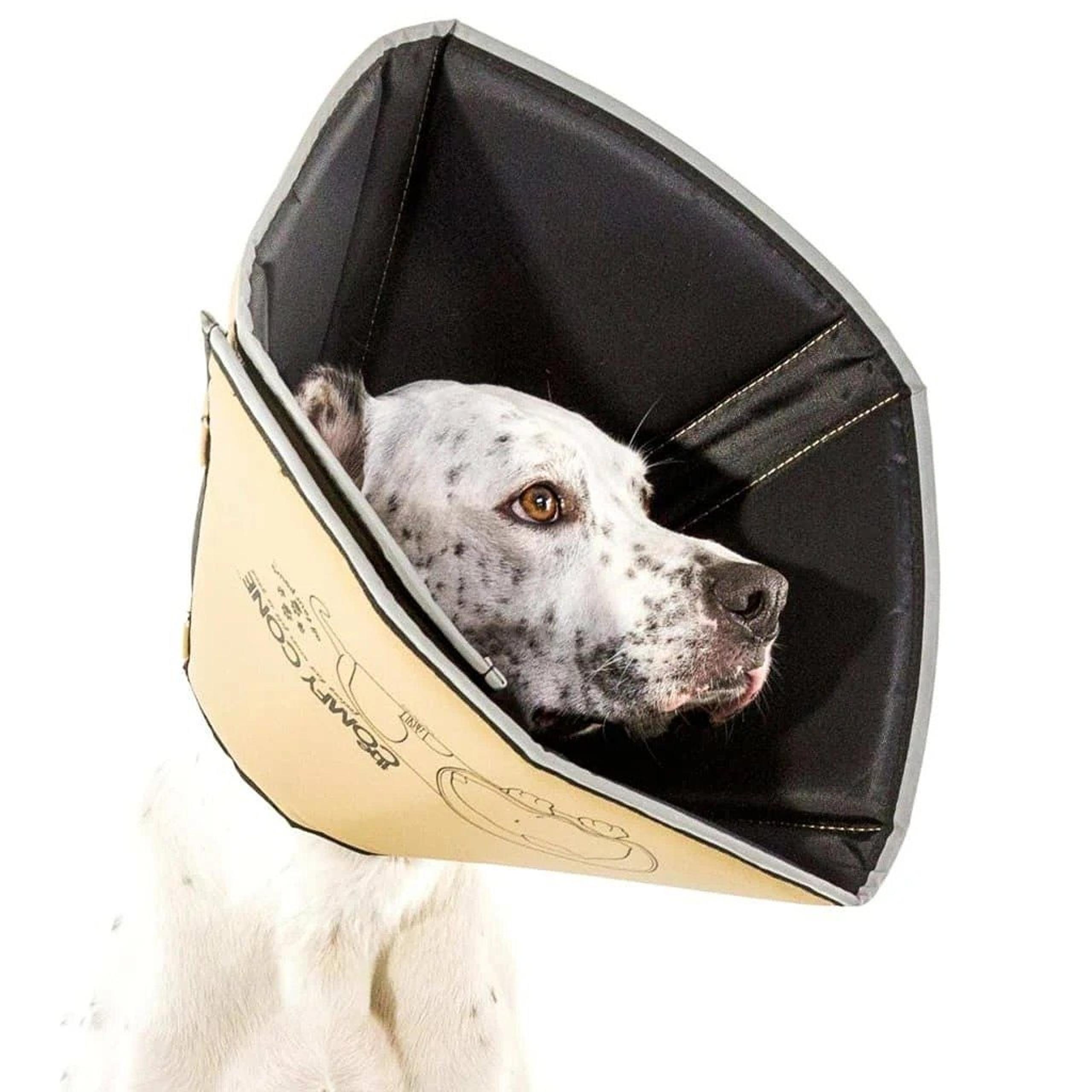 The Comfy Cone Pet Recovery Collar - Tan - S/L (small long) - NWT