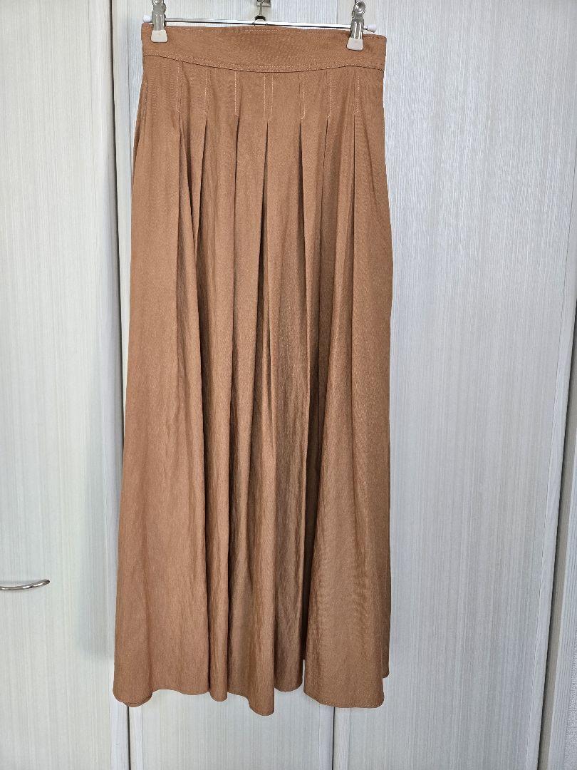 Excellent Condition★Ron Herman★XS Long Flare Skirt, Brownish (Ochre)