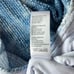 NWT Good American ALWAYS FITS ONE PIECE SWIMSUIT RIBBED BLUE INDIGO TIE Dye