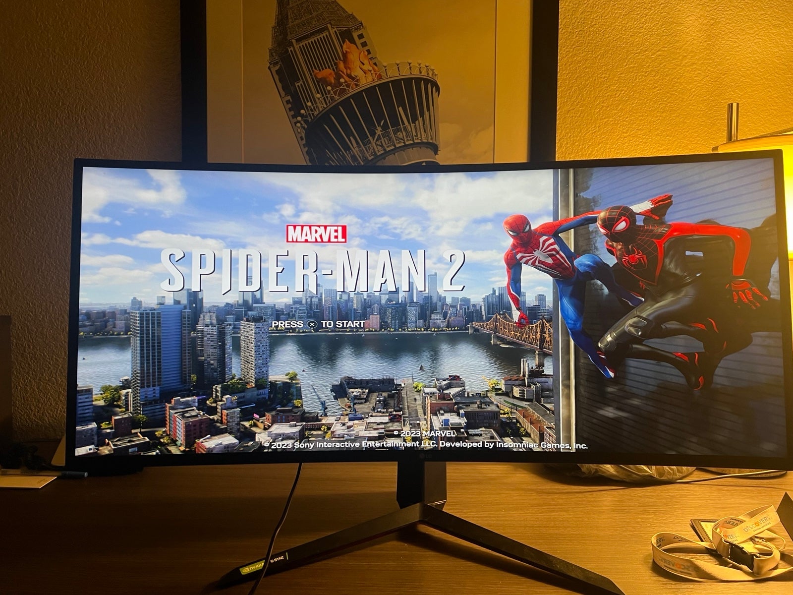 LG 34 Inch Ultrawide Monitor 144-160Hz 1ms response time LG34GP83A-B