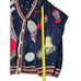 BellePointe Large Ramie Golf Club Chic GOLF Theme Ugly Sweater Cardigan