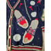 BellePointe Large Ramie Golf Club Chic GOLF Theme Ugly Sweater Cardigan