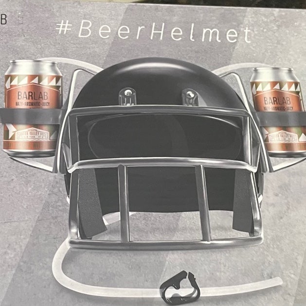 Football Beer Helmet