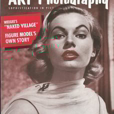 ART PHOTOGRAPHY Magazine Nov 1955 VINTAGE Marilyn Monroe Marguerite Empry More