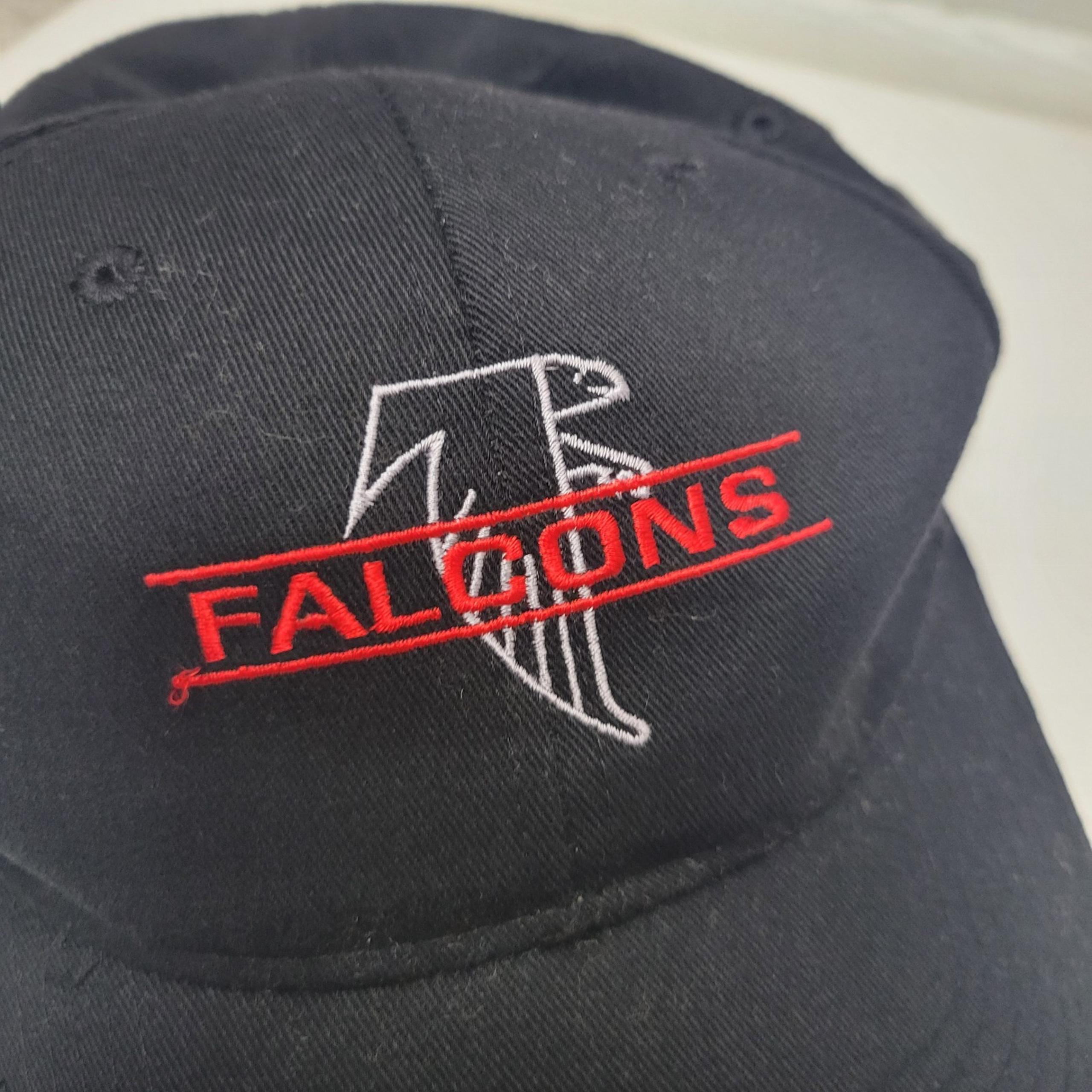 Vintage Game Day Atlanta Falcons Hat Strapback Adjustable Cap Black Drew Pearson