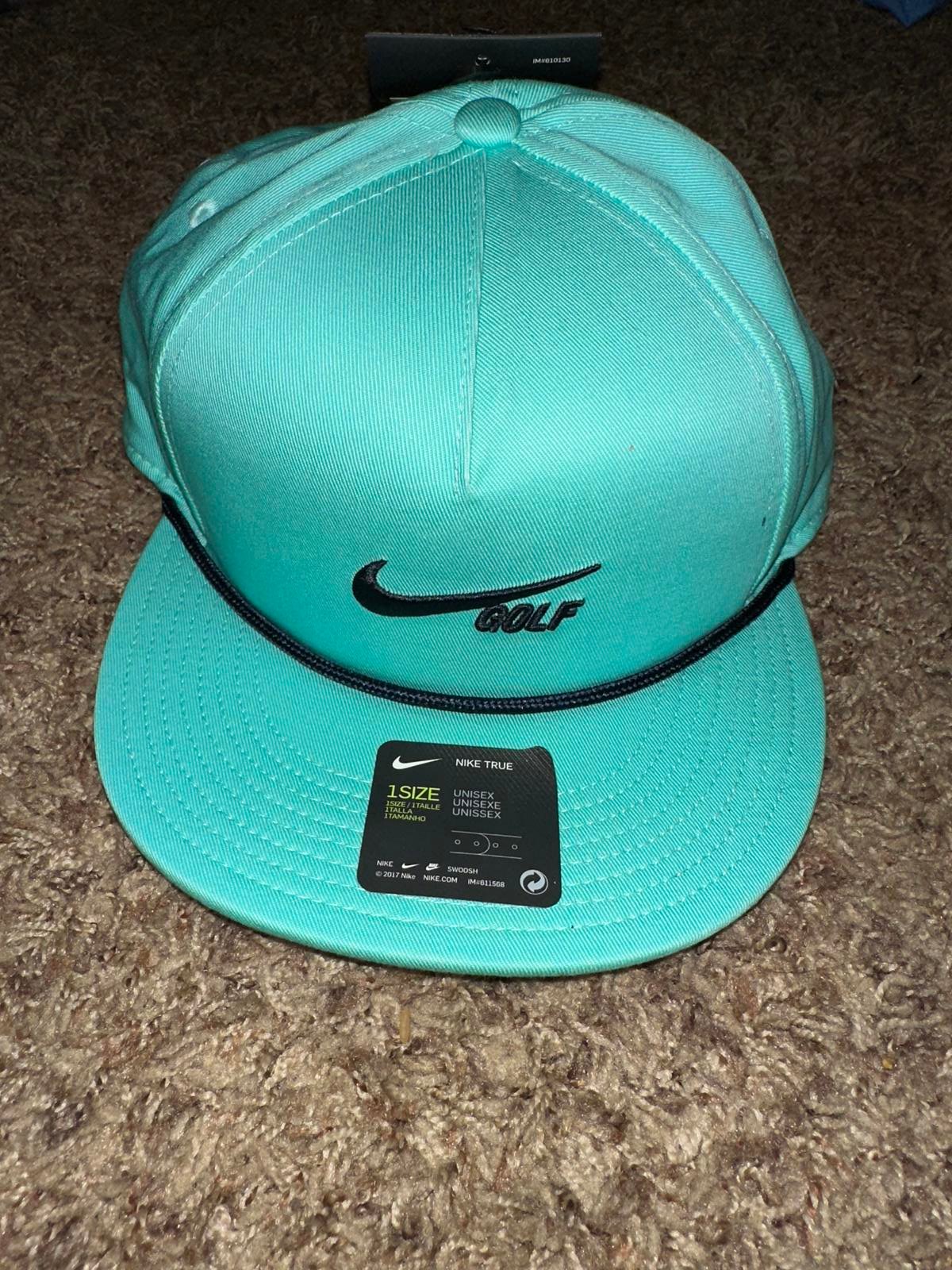 Nike Retro 72 Tiffany/Black AeroBill Adjustable Golf Hat