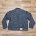 Vintage POLO Jeans Company Black Denim Jacket Sz Xl