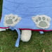 Blue dog pottery barn sleeping bag