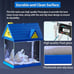 2 Gallon Cleaning Fish Tank 3 in 1 Pump with Filteration&LED Lighting